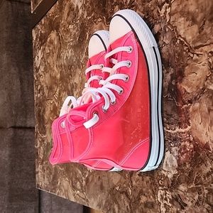 Hot pink Converse